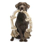 PetiFine 3ft rope toy with 5 knots for aggressive chewers and active play