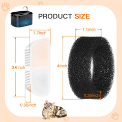 Petilog BPA-free material for safe fountain components