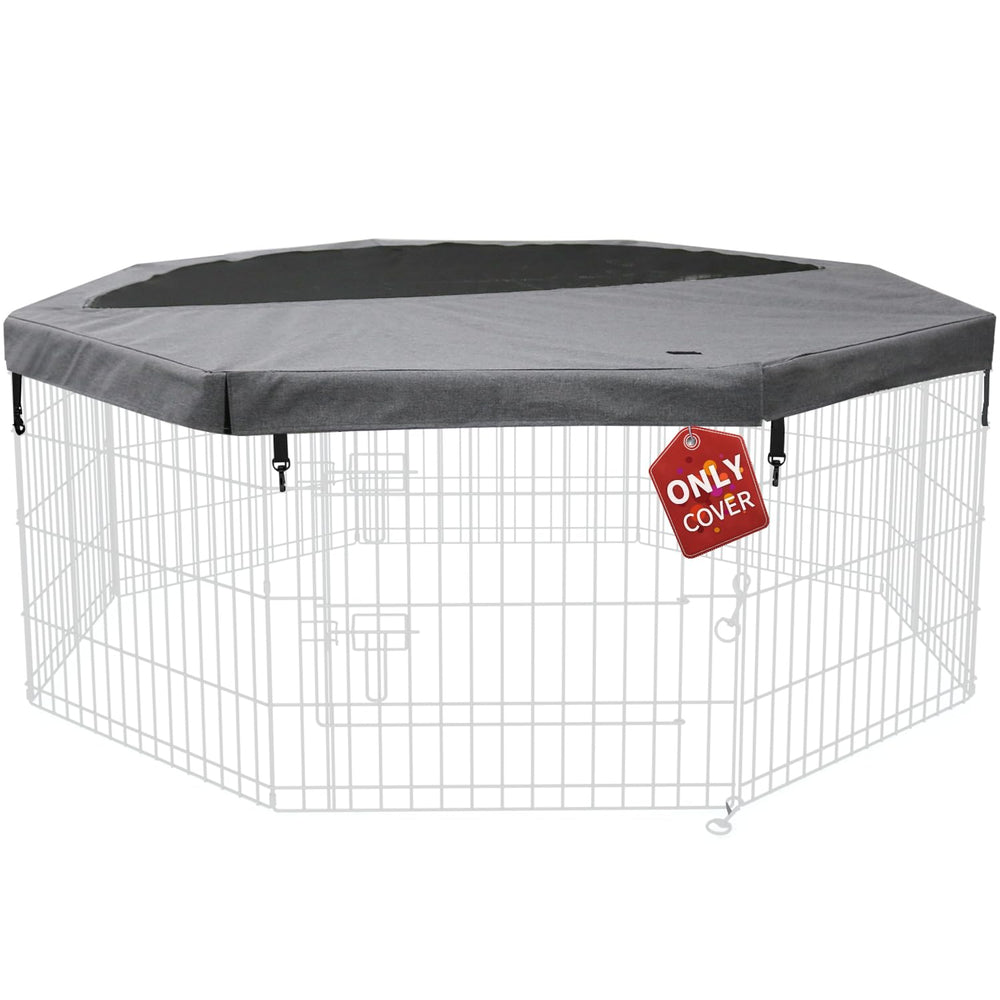 PETIME top cover for 24in eight-panel pens provides shaded outdoor playtime