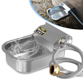 PETIMI automatic water dispenser outdoors with 101oz capacity for multi-pet hydration