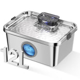 PETIMI dog water fountain with a 3-gallon tank for extended hydration for multiple pets