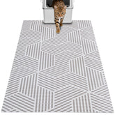 Petinstinct extra large litter mat 40x25 inch area for improved litter scatter control.