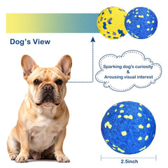 Petizer ETPU high-bounce dog balls provide engaging fetch sessions.