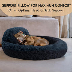 PET JETT anti-slip bottom keeps the bed securely in place on floors