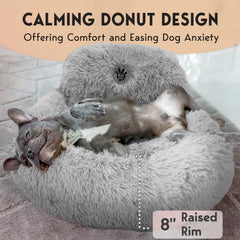 PetJett 8-inch raised rim provides head and neck support for relaxed lounging.