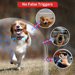 PetJoy five-level sensitivity dial adjusted for different dogs