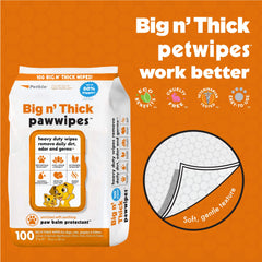 Petkin wipes after muddy walks to protect floors and car interiors.