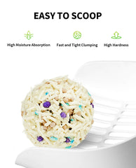 PETKIT ClumpPlus large grain litter reduces tracking for cleaner floors
