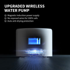 PETKIT Eversweet 3 Pro wireless pump close-up showing compact, quiet operation.
