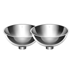 PETKIT Fresh Nano stainless steel bowls, 2-pack, durable and easy to clean.