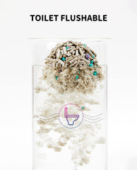 PETKIT Mixed Cat Litter is dust-free for cleaner air around the box.