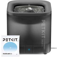 PETKIT New Cat Water Fountain with wireless pump maintains steady hydration for pets.