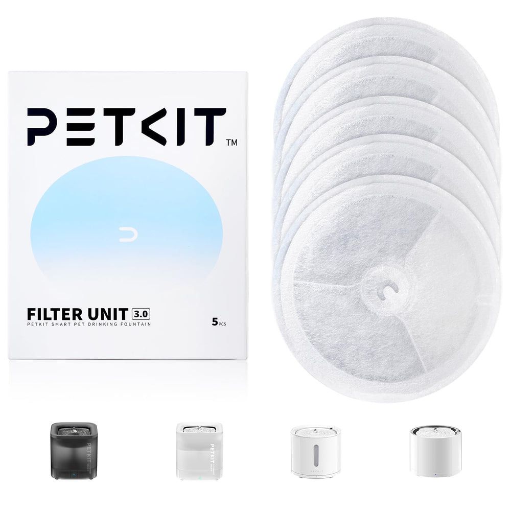 PETKIT Upgraded Filter Unit 3.0 close-up, premium materials for filtration.