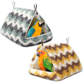 PETKNOWS bird nest house hanging hammock offers a cozy resting spot for small birds.