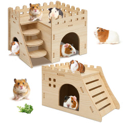 PETKNOWS hamster castle assembly ready for quick setup and cozy refuge
