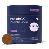 PetLab Co Probiotics for Dogs bottle pour supports digestive health and gut balance