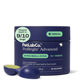 PetLab Co. ProBright dental powder bottle for fresh breath support