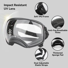 PETLESO Adjustable strap ensures secure fit during outdoor activities.