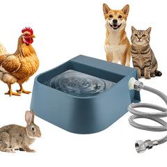 PETLESO dog water bowl dispenser 2L capacity for steady hydration.