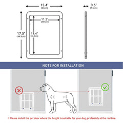 PETLESO durable plastic frame withstands sun and daily use