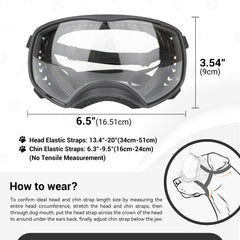PETLESO Large-dog goggles fit breeds like Labrador and Golden.