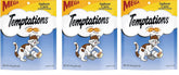 Petlewa Temptation Indoor Care Mega Chicken cat treats with crunchy outside and soft inside
