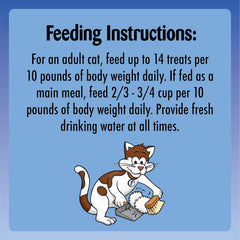 Petlewa Temptation Indoor Care Mega Chicken cat treats four point nine oz per bag