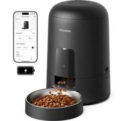 PETLIBRO Air feeder showing Wi-Fi setup for remote feeding control.
