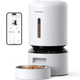 PETLIBRO automatic feeder front view showing compact design for precise meals