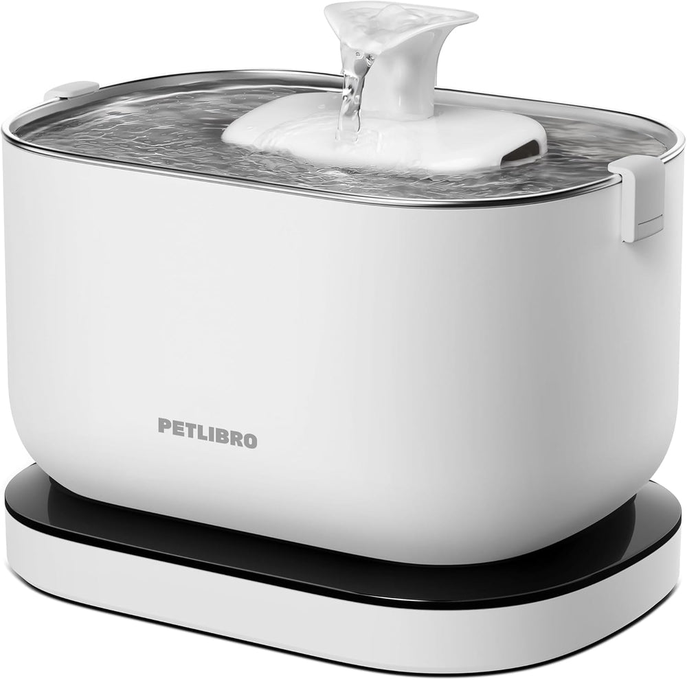 PETLIBRO Cat Water Fountain in cordless setup for flexible placement and sipping