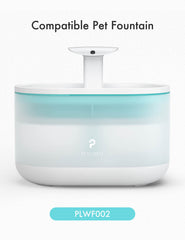 PETLIBRO cat fountain PLWF002 shows clean, purified water for pets