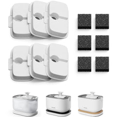 Petlibro six-pack replacement filters for Dockstream provide clean, fresh-tasting water.