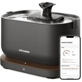 PETLIBRO Dockstream fountain with stainless steel tray for easy cleaning and maintenance.