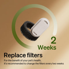 Filter layers with cotton, activated carbon, and ion exchange resin