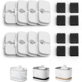 PETLIBRO official replacement filter packaging shows the 8-pack for quick fountain maintenance.