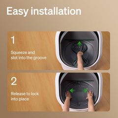 PETLIBRO Luma Pad in use beside the litter box to protect against leaks.