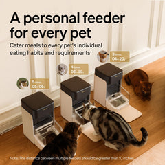 PETLIBRO RFID feeder lid unlock demonstrates collar-tag access for personalized meals.