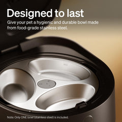 PETLIBRO lid with infrared safety sensors for accident prevention during meals.