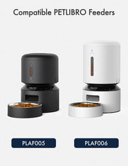 PETLIBRO two-cat friendly design prevents food competition between pets.