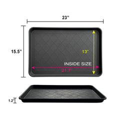 PetLike boot tray waterproof edge design contains splashes and spills