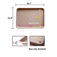 PetLike waterproof mat under sink protects against drips and spills.