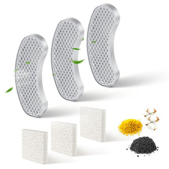 Petlipo replacement filters 3-pack improve water quality for pets