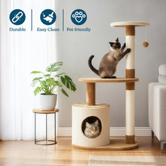 PETMAKER Cat Tree Perches sunlit resting spots for relaxed cats