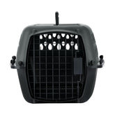 Petmate Pet Porter 23-inch front view shows sturdy crate for small dogs and travel use