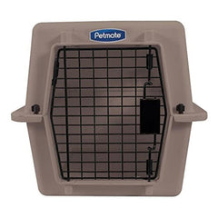 Petmate Ultra Vari Kennel front view with secure latches and ventilation