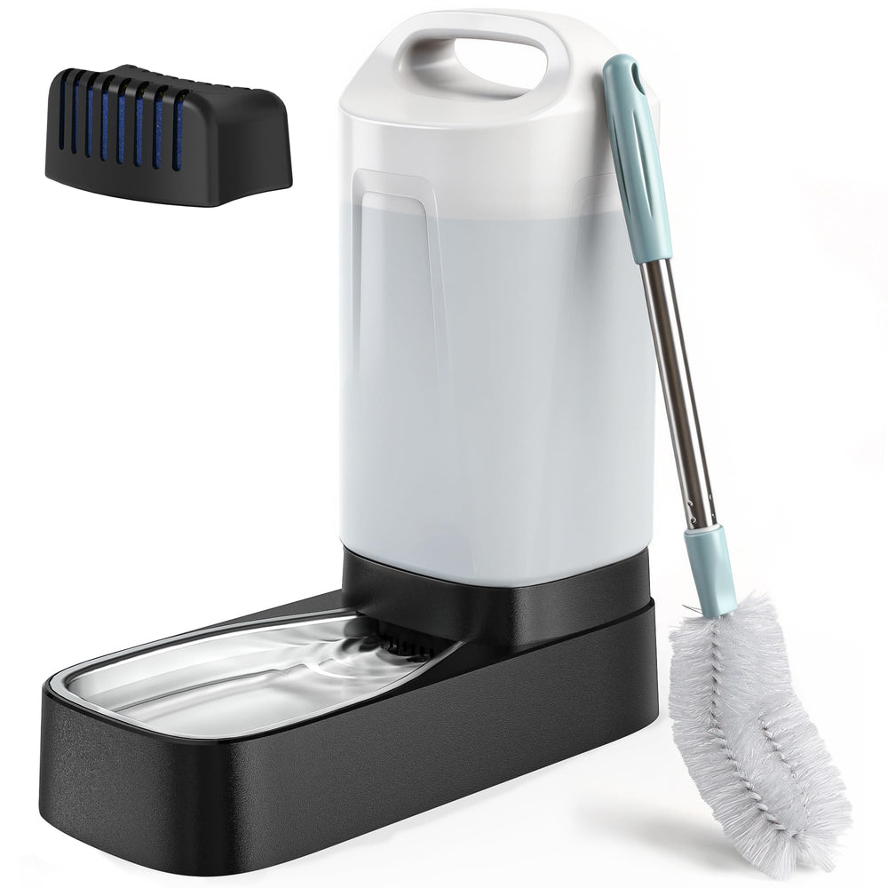 PETNF automatic water bowl dispenser with 2.4 gallon tank for multi-pet homes.