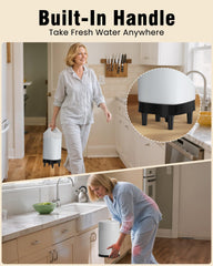 PETNF stainless steel bowl with food-grade materials ensures hygienic hydration.