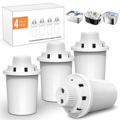 PETNF large dog water fountain filter 4-pack provides clean drinking water for pets.