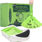PETOCAT biodegradable litter liner fits LR3/LR4 and keeps waste contained.