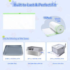PETOCAT tear-resistant LDPE liner demonstrates sturdy construction.